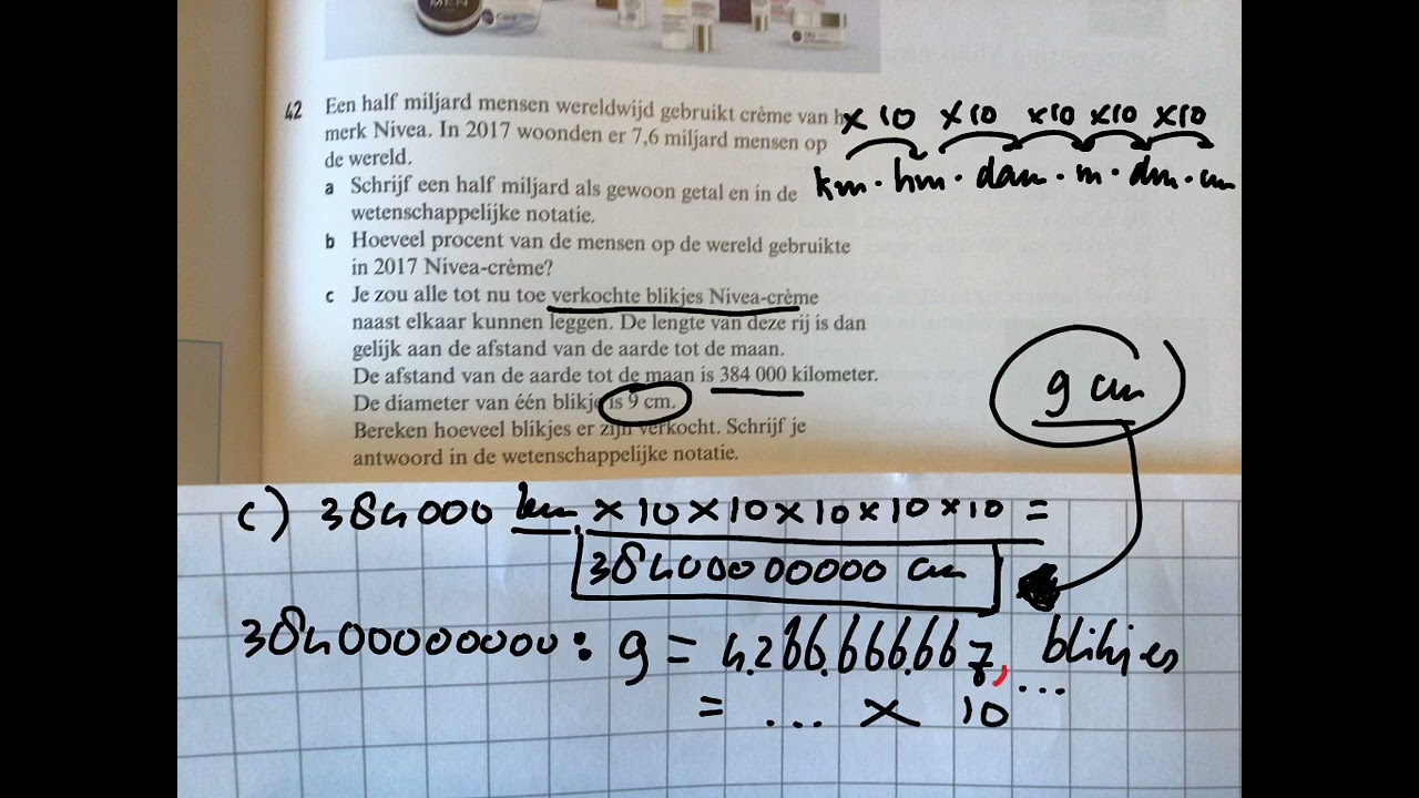 3 TL 4.5 Rekenen met de wetenschappelijke notatie