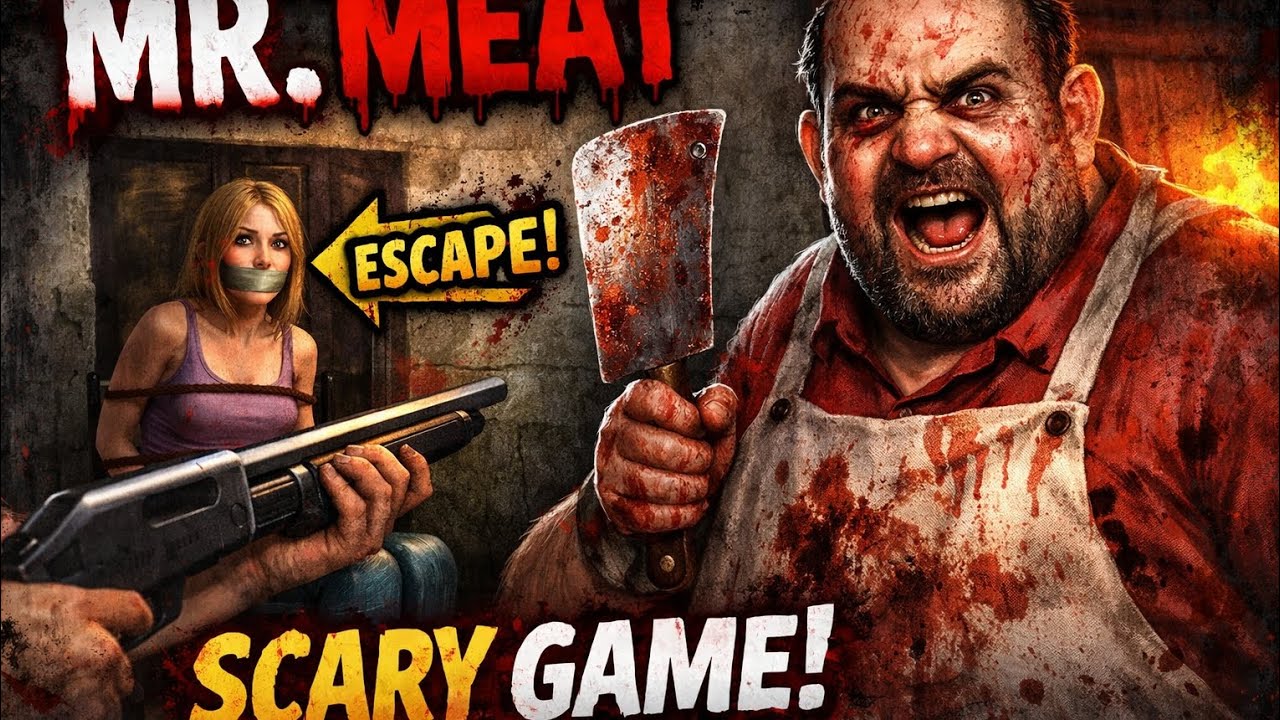 MR MEAT GAMEPLAY  | Girl Rescue Mission