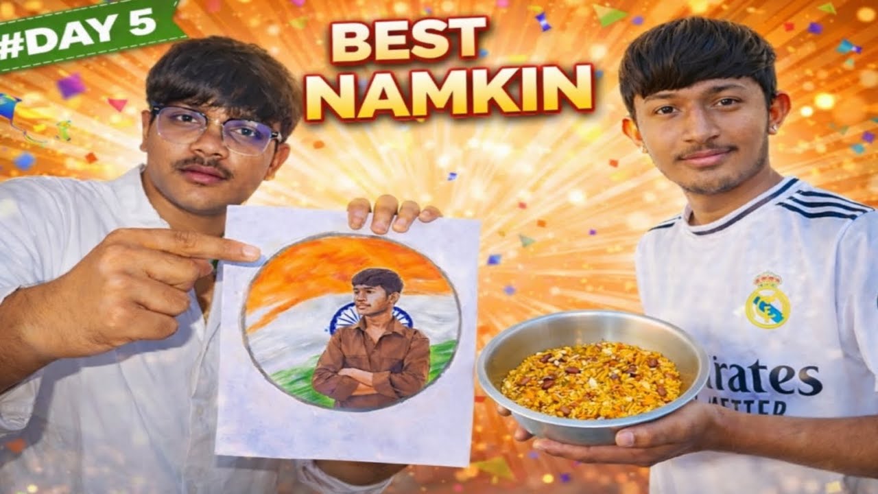 World's BEST Namkeen Mixing! 😋 | New Channel Ka Logo Reveal 🎨