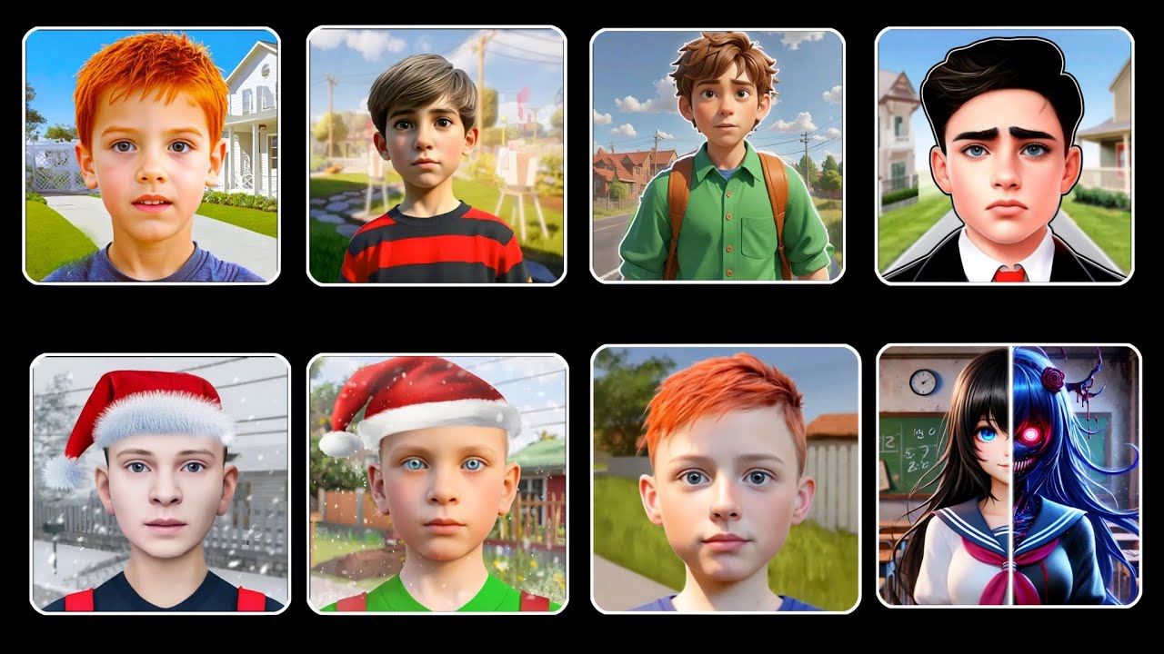 Schoolboy House Escape, Schoolboy Horror Evil, Nick's Runaway, Schoolboy Escape & Stealth