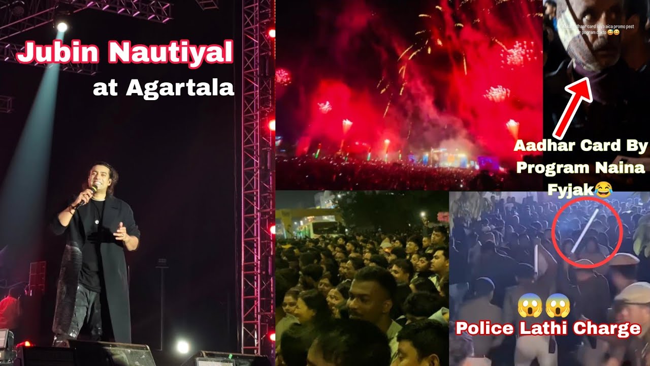 Jubin Nautiyal Live performance || Unity Promo Fest- 2025 || Agartala 