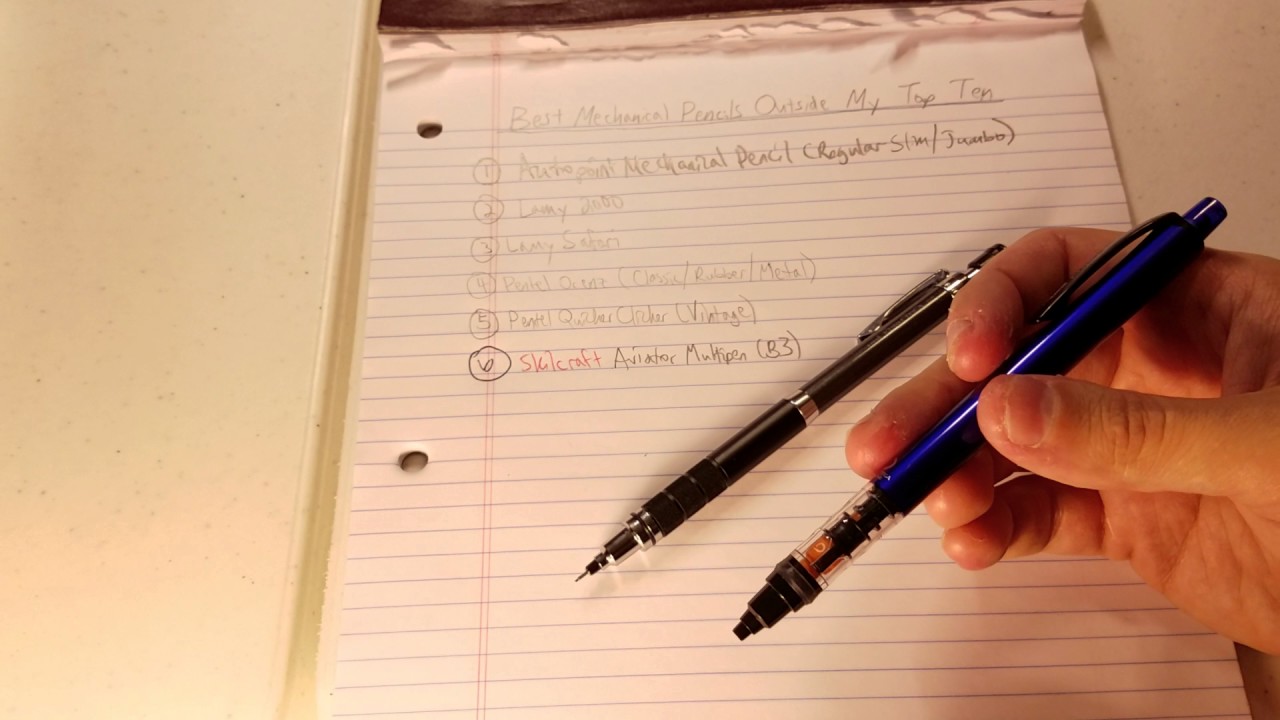 The Best Mechanical Pencils Outside of My Top Ten!