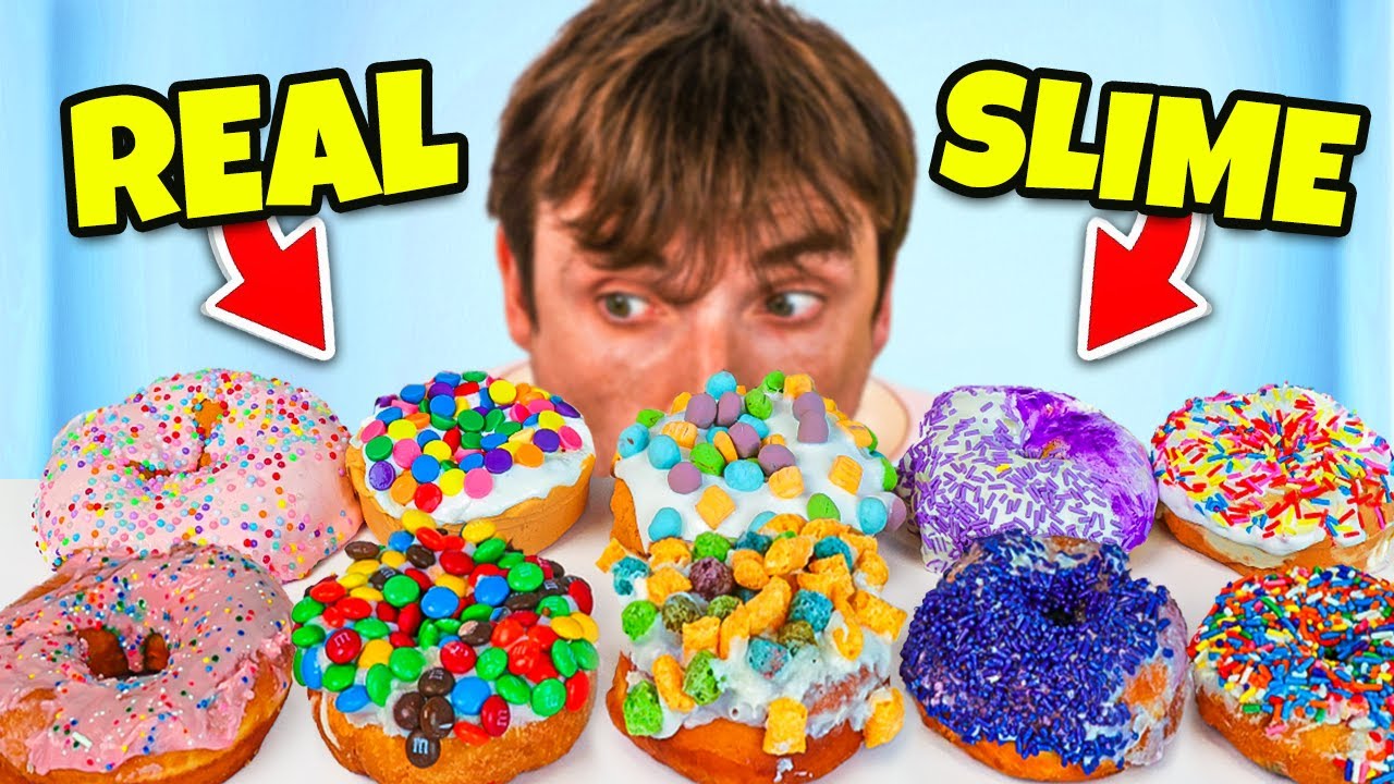 I Recreated the Craziest Donuts Using Slime!