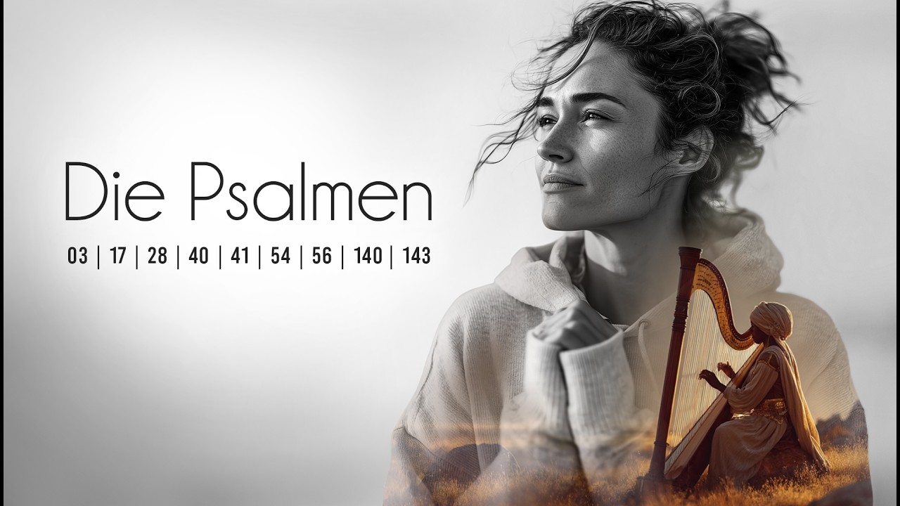 🎵Die Psalmen | Psalm 3, 17, 28, 40, 41, 54, 56, 140, 143 | Langes Video, Anbetung ohne Werbung