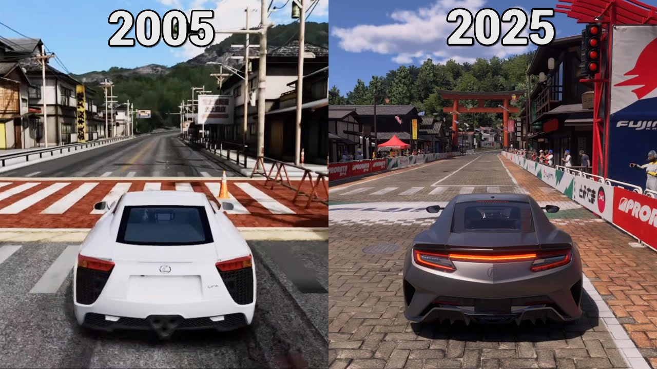 Forza Motorsport: Evolution Fujimi Kaido Circuit Hill - 2005 & 2025 [4K]
