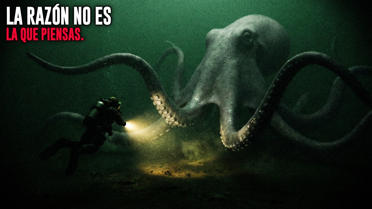 Nada sobre los PULPOS GIGANTES y su INTELIGENCIA es normal… aquí está el porqué