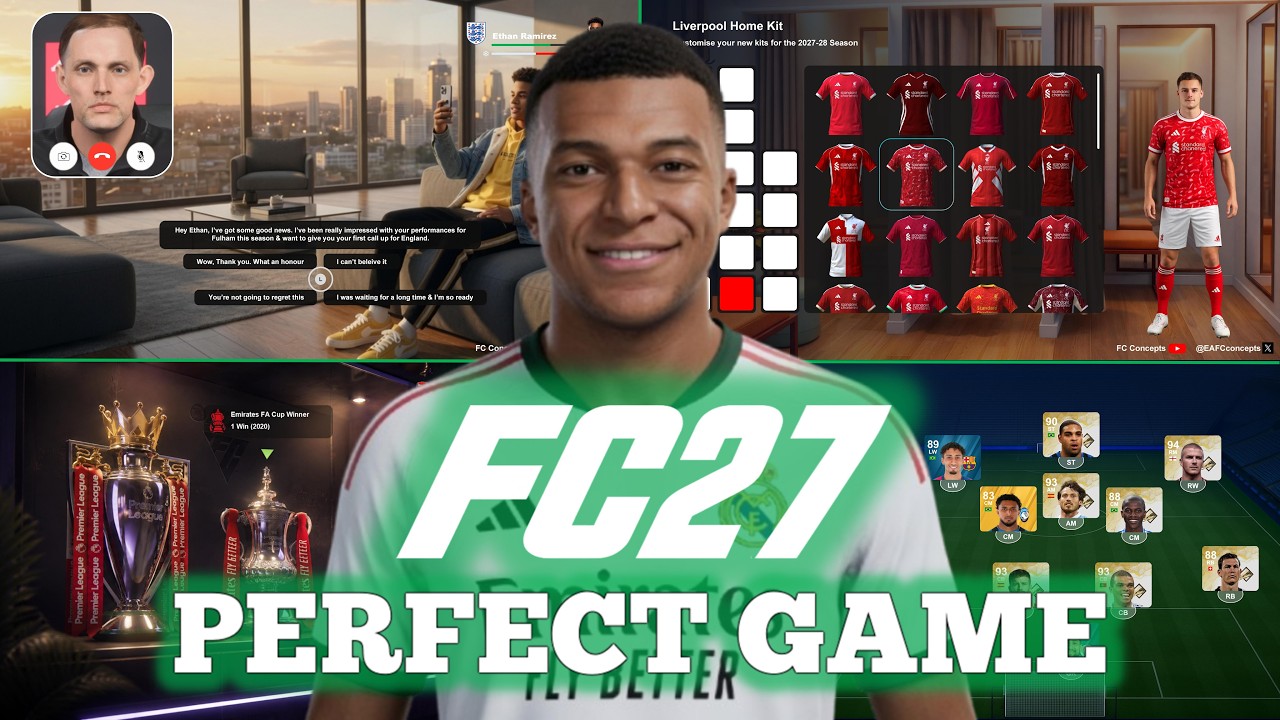 Я создал ИДЕАЛЬНУЮ FC27 (Полный фильм)