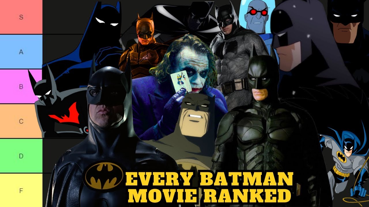 Every Batman Movie Ranked (Tier List)
