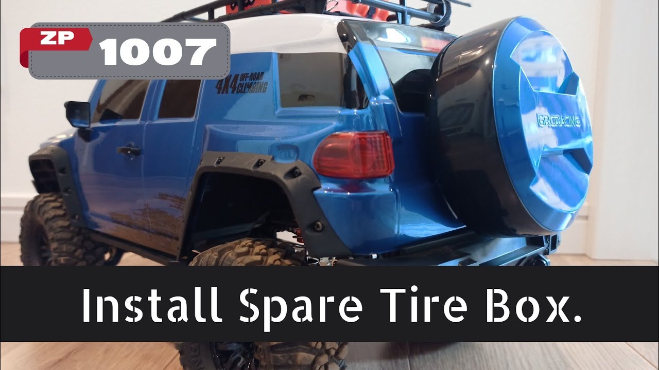 ZP1007 install spare tire box.