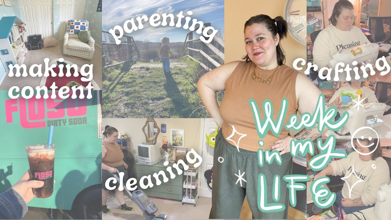 Spend the Week with Me 😌 | Crafty Mom and Content Creator