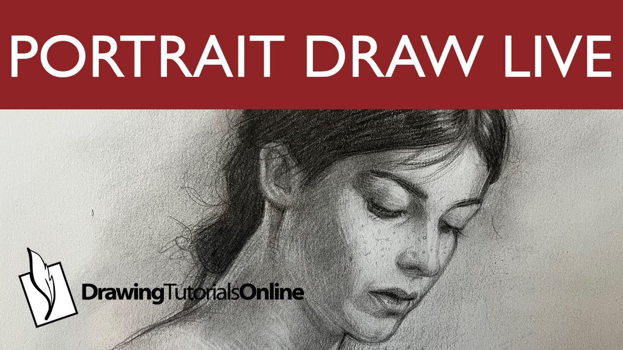 Portrait Drawing Live Session