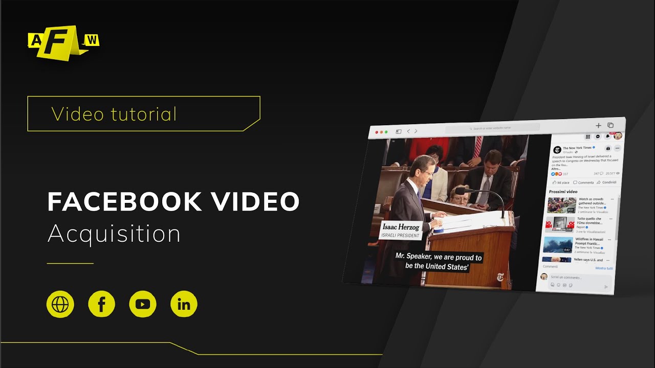 FAW - Forensics Acquisition of Facebook Video