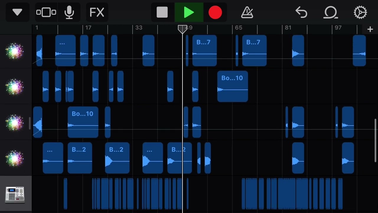 壮大感が多分ある曲　【garageband】