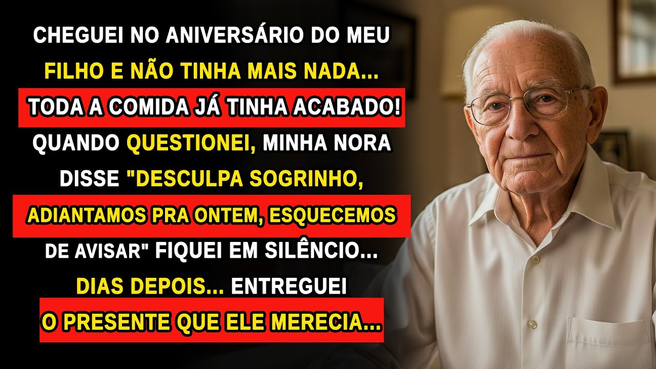 FUI EXCLUIDO DO ANIVERSÁRIO DO MEU FILHO... DIAS DEPOIS ENTREGUEI O PRESENTE QUE ELE MERECIA...
