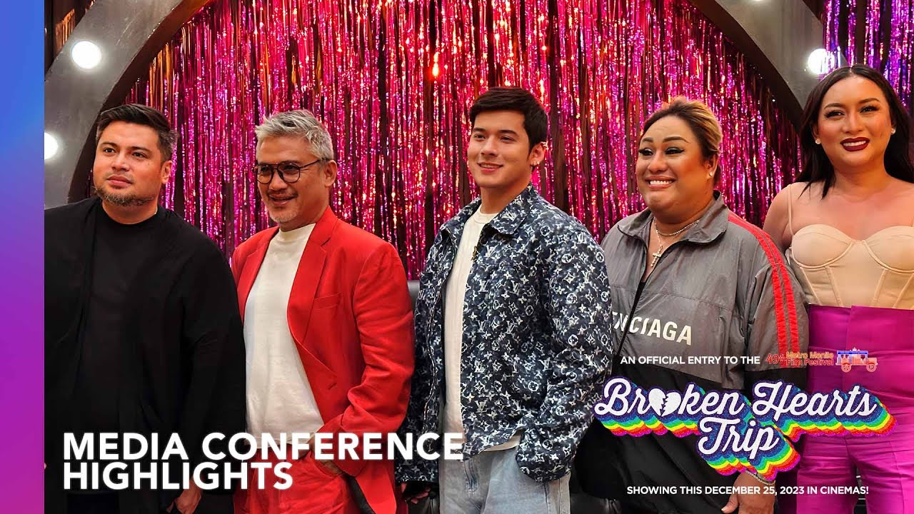 Broken Hearts Trip Media Conference Highlights | MMFF 2023
