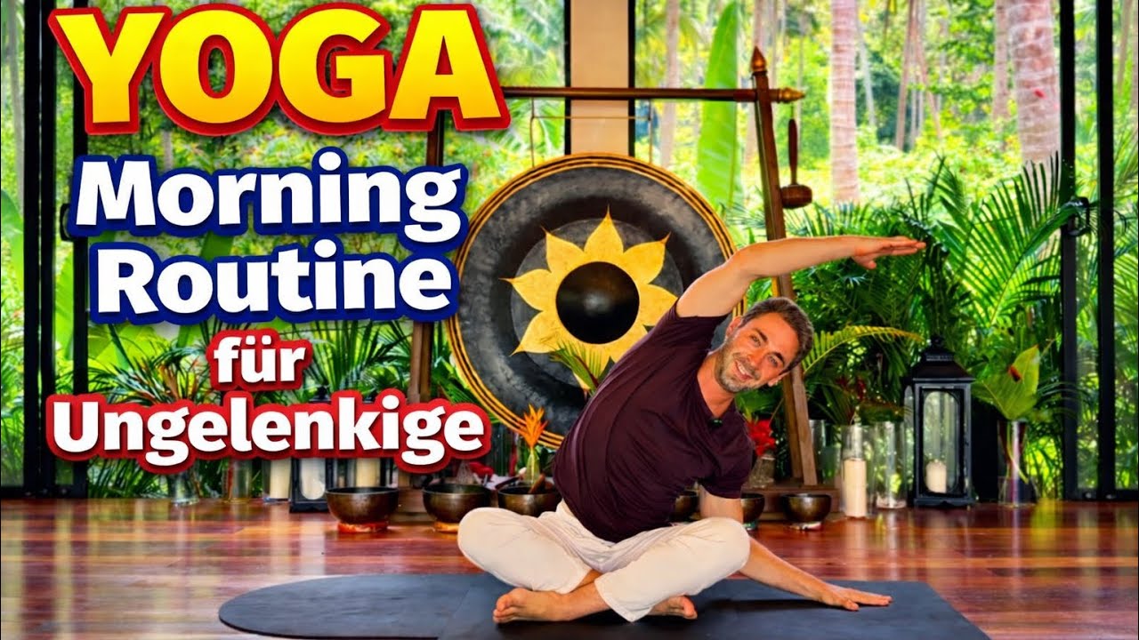 Yoga und Dehnen für ungelenkige ✨ Morningroutine 
