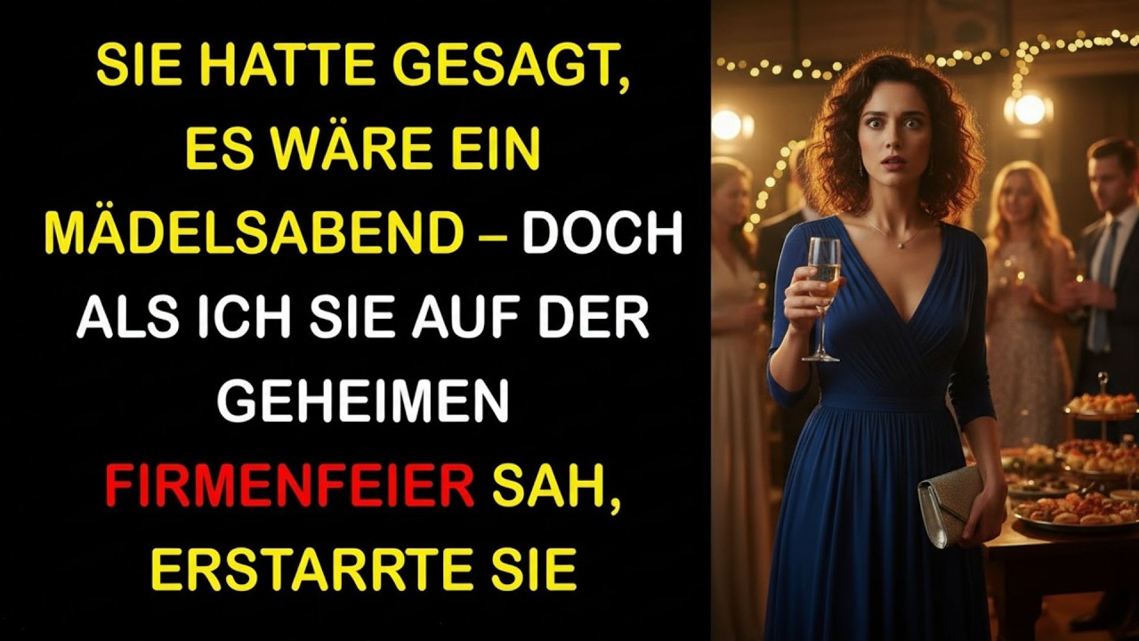 🔥Als meine Frau mich auf der Firmenfeier sah, erstarrte sie – sie hatte nicht mit mir gerechnet🔥