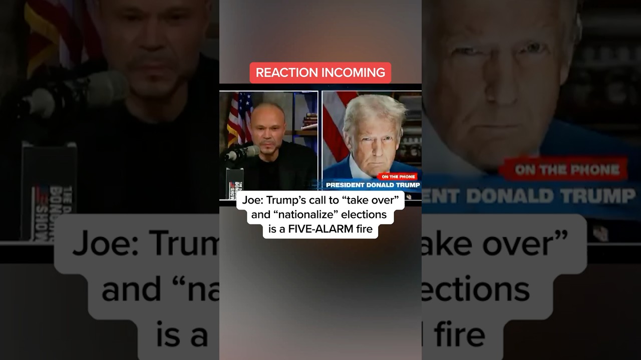 Joe: Trump&rsquo;s call to &ldquo;take over&rdquo; and &ldquo;nationalize&rdquo; elections is a FIVE-ALARM fire