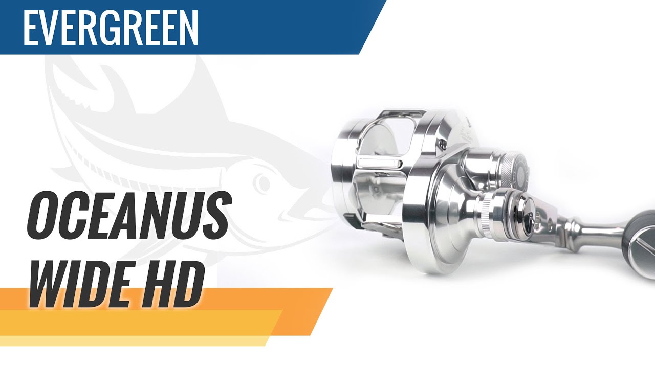Evergreen Oceanus Wide HD - Jigging Reel