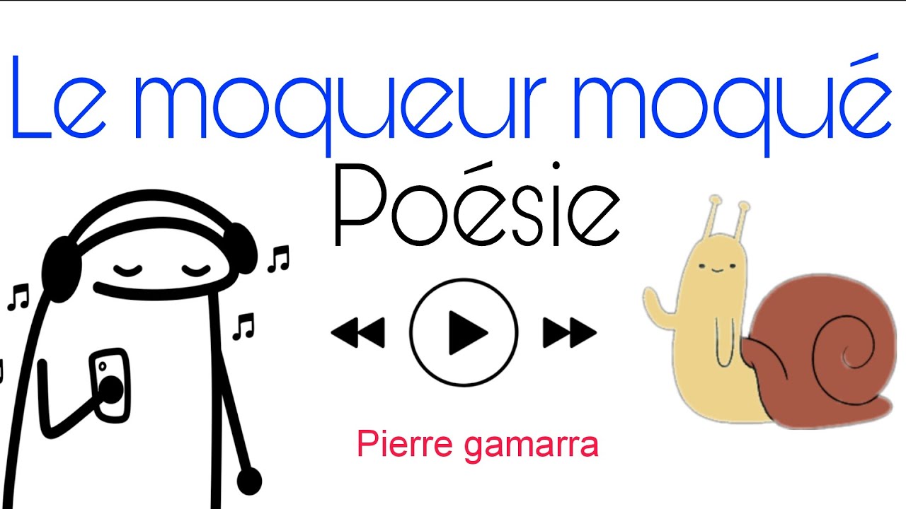 Poésie " Le moqueur moqué" Pierre gamarra [ Très belle chanson pour les enfants] 🎵🎉