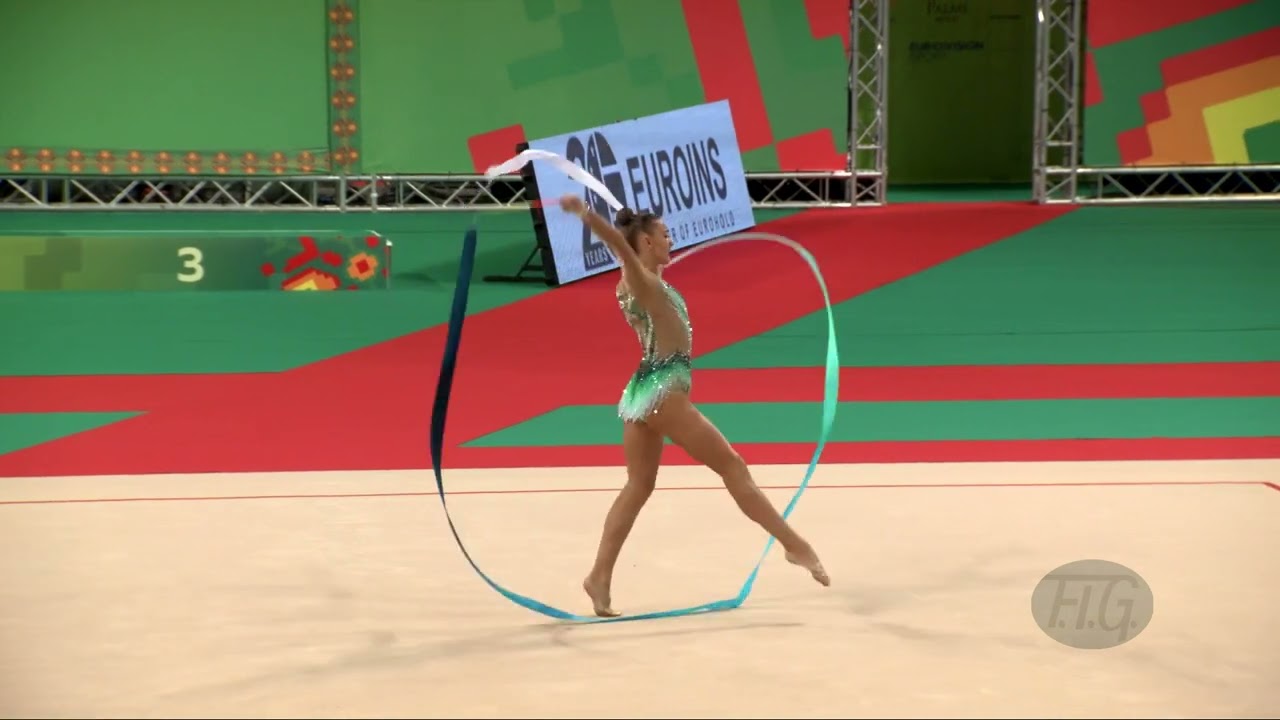 VEDENEEVA Ekaterina (SLO) - 2022 Rhythmic Worlds, Sofia (BUL) - Qualifications Ribbon