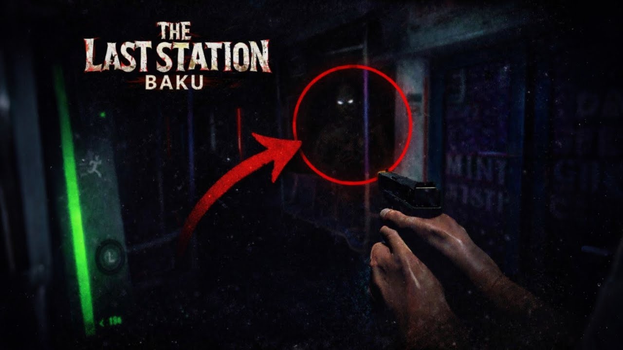 This FREE Mobile Horror Game is Actually SCARY 😱 | The Last Station Baku