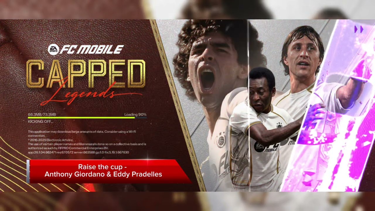 Raise the Cup | New EA FC Mobile 26 soundtrack | Capped Legends event | Full version