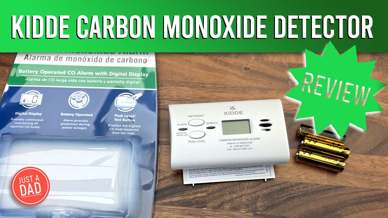 Kidde Carbon Monoxide Detector Honest Review & How to Install / Setup What Flashing Green Light