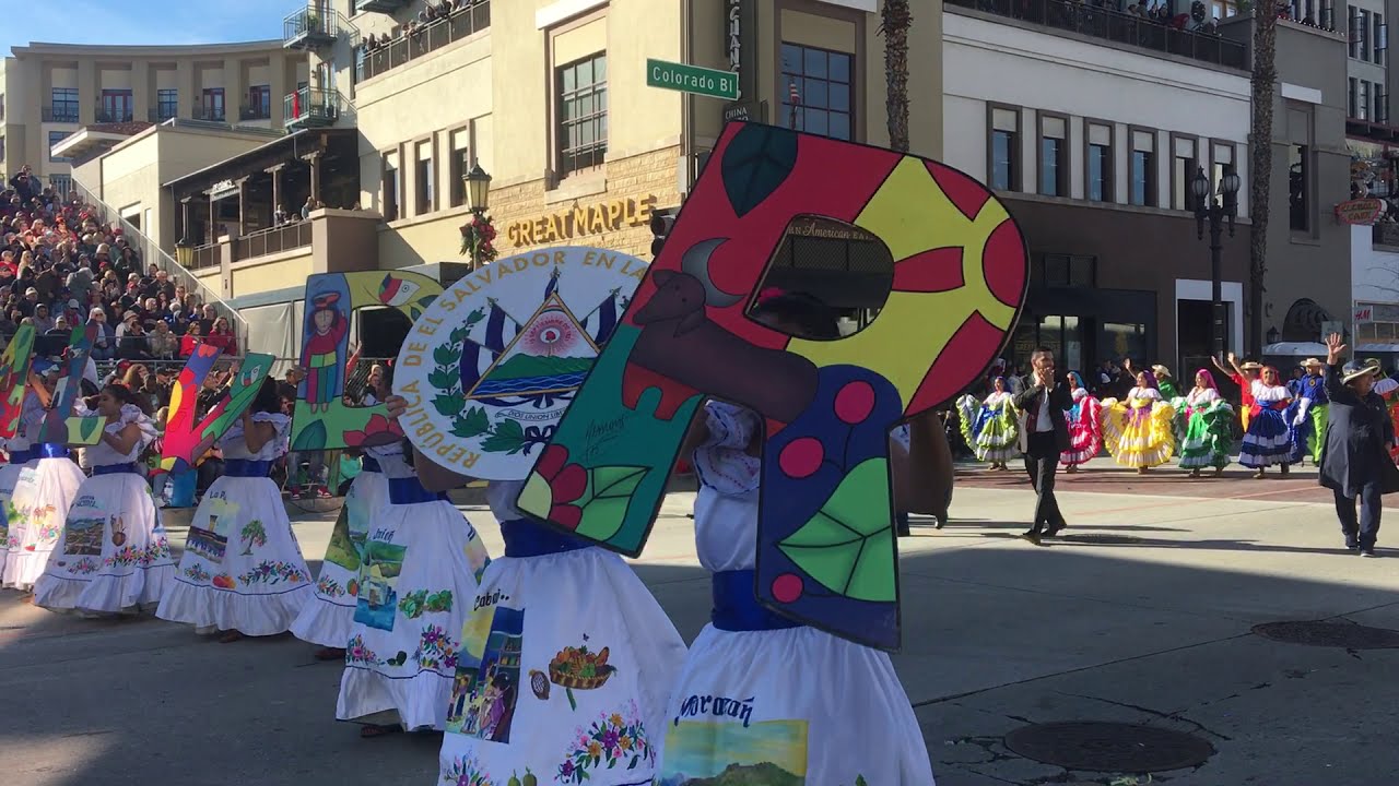 Banda El Salvador 🇸🇻 Grande como su gente 🇸🇻🥁❣️🎺🎷Desfile de las Rosas 2020 🌹 Pasadena Ca