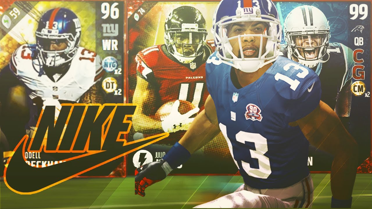 ALL NIKE SPONSORED ATHLETE SQUAD!! - MADDEN 17 ULTIMATE TEAM