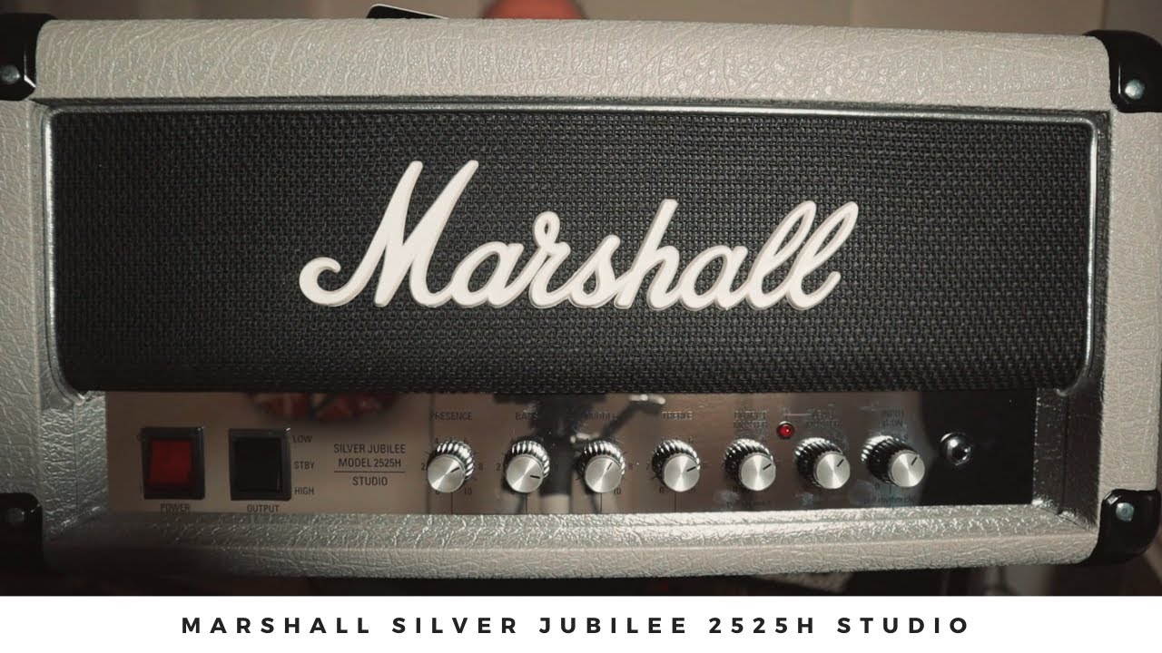 MARSHALL SILVER JUBILEE 2525H STUDIO and how it compares to the JCM800 SC20H STUDIO CLASSIC