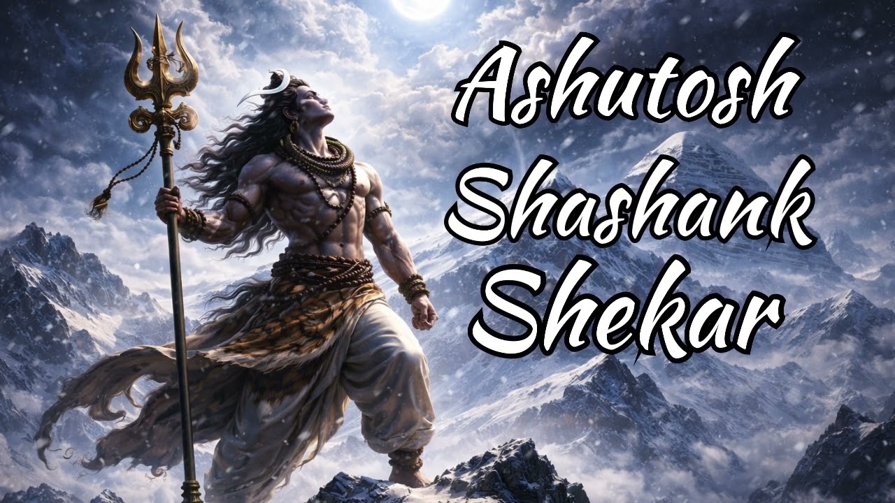 |Ashutosh shasank Shekar |sped up,reliever mind with this soothing mantra#bhakti #bholenath shiva
