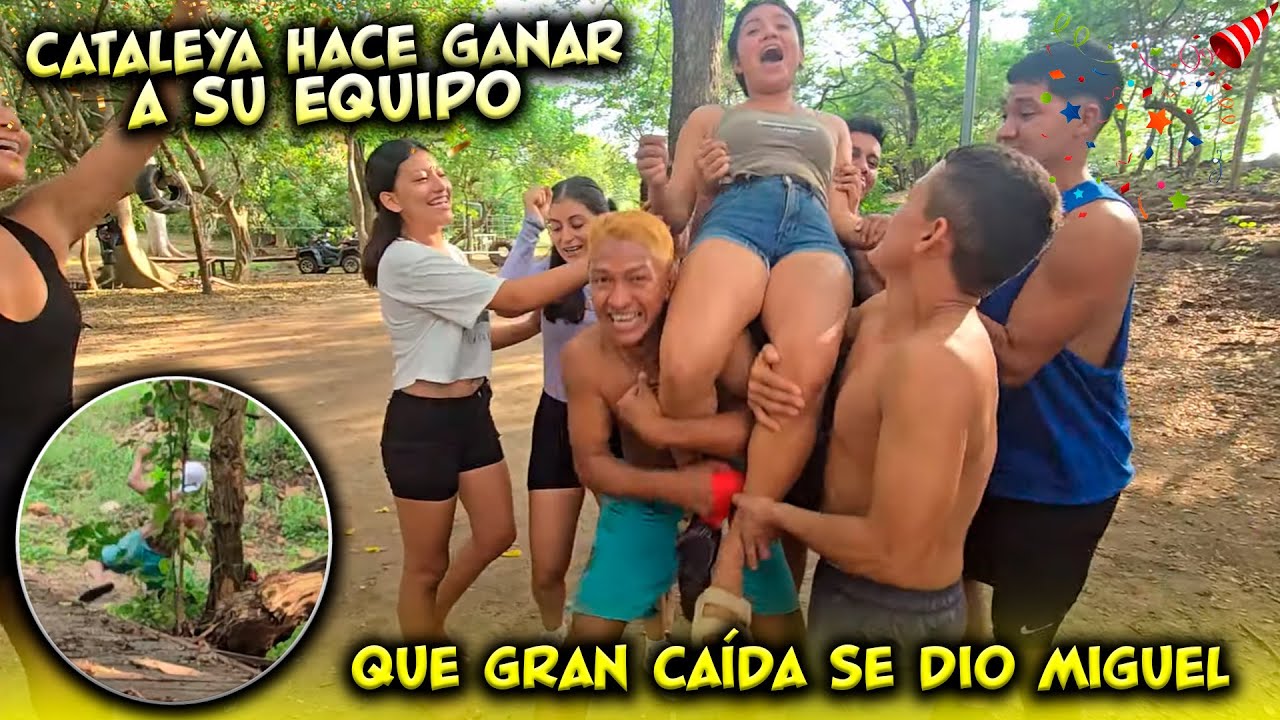 Nueva oportunidad para Cataleya y miren como lo hizo esta vez. Miren la caída que se dio Miguel