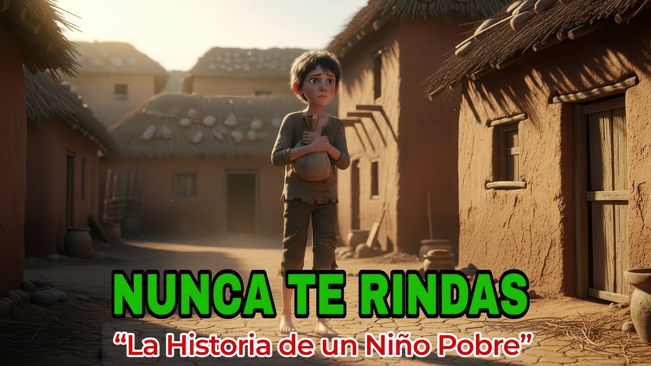 Nunca Te Rindas | La Historia de un Niño Pobre que Cambió su Destino