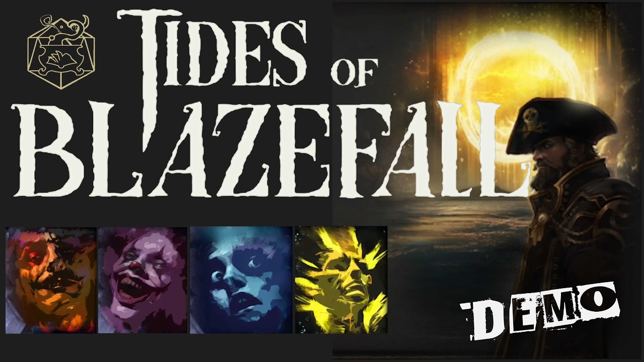 Как Диско Элизиум, только в открытом море - Tides of Blazefall (Демо)