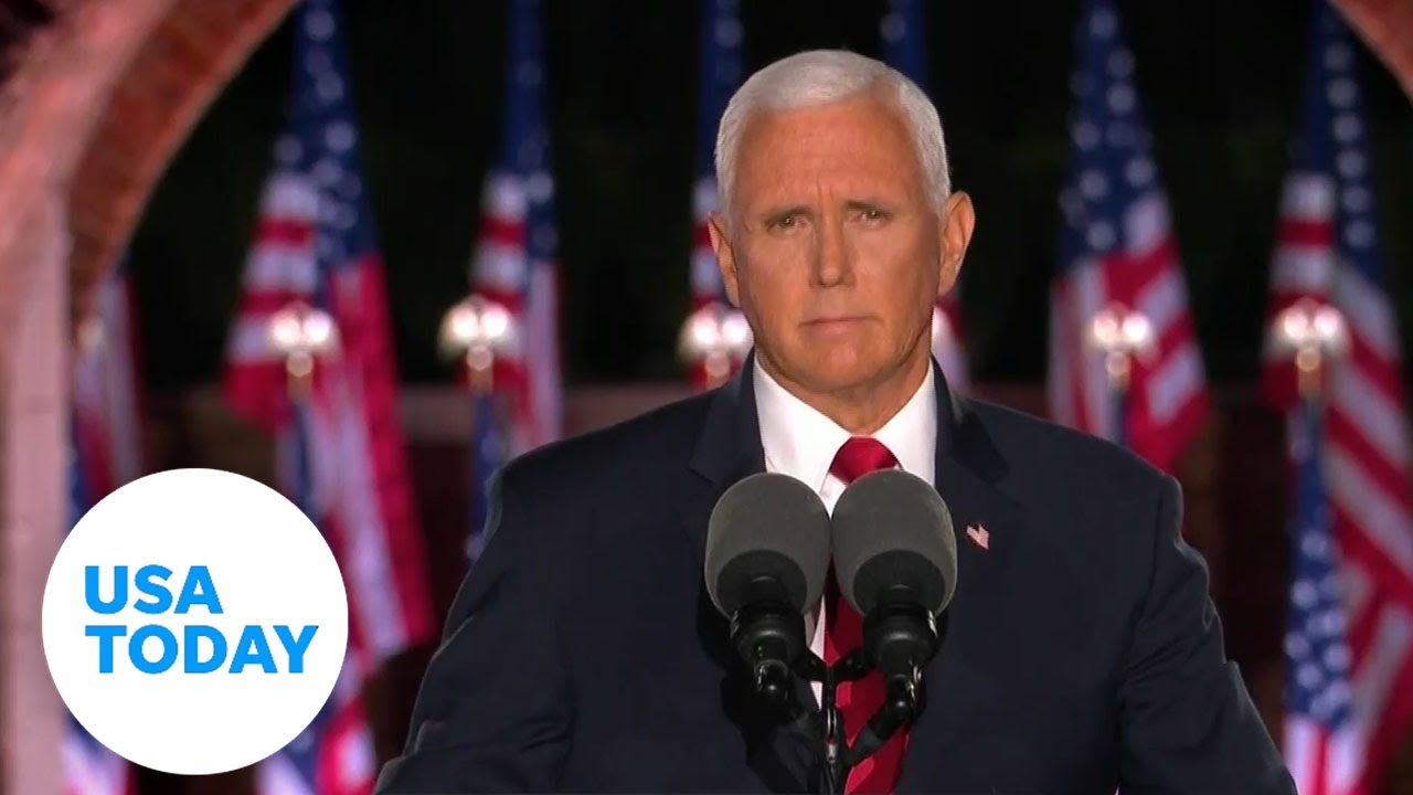 Mike Pence delivers speech on 