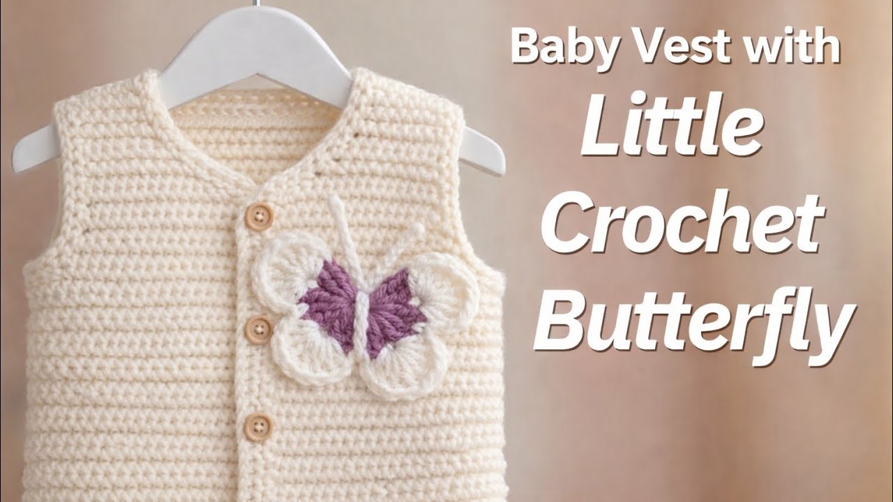How to crochet a butterfly 👍 Free crochet butterfly motif pattern 😍 ##crochet #knitting #diy #music