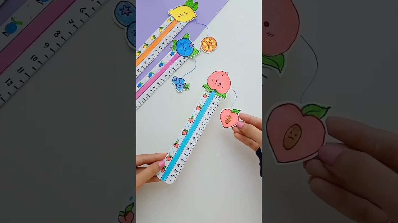 How to Make Paper Scale / Back to School / Origami craft with paper / DIY Paper Scale#short