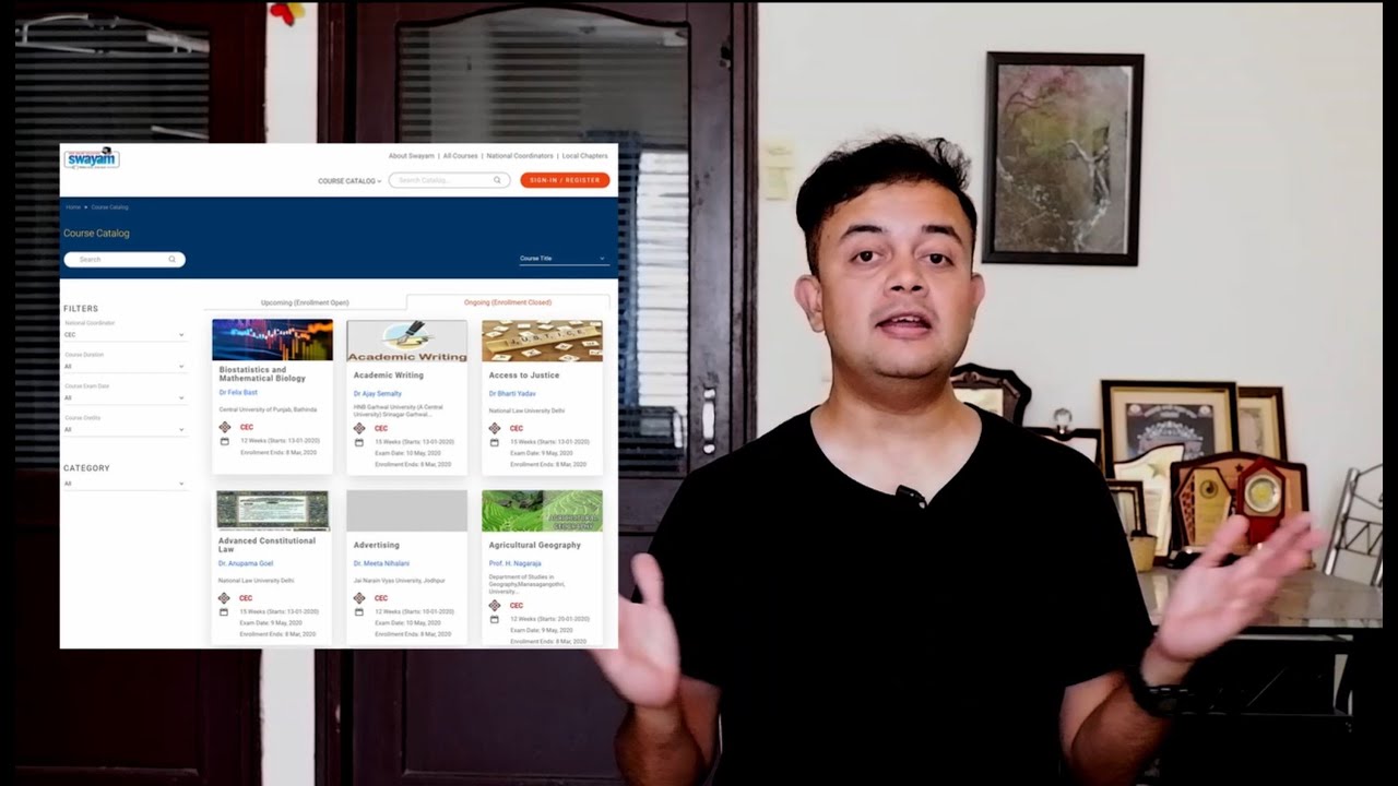 Learn something new and exciting this quarantine: All about MHRD Swayam MOOC online courses