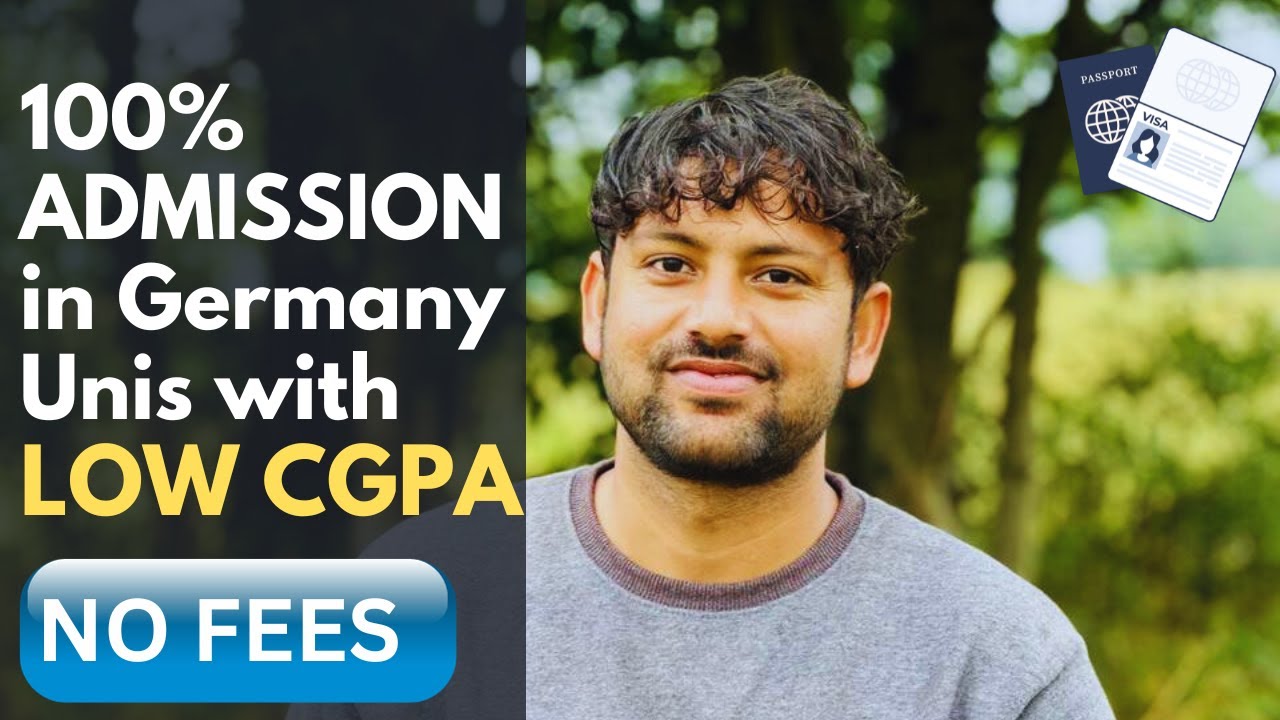 3 Top German Public Universities with 100% Admission for 2.5 CGPA! Germany Study Visa| Waqar Hassan