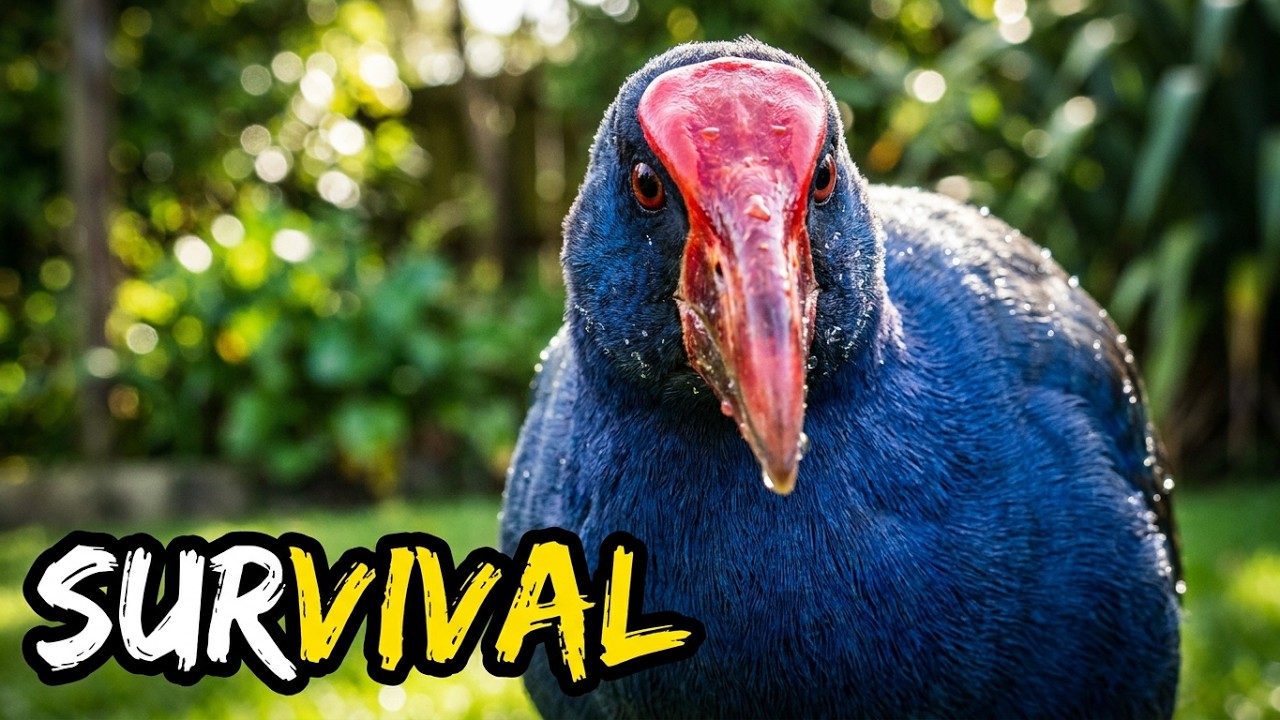 The Adaptability Department | Pūkeko Bird – New Zealand Wildlife