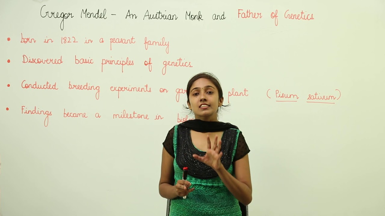 Free Online Learning l CBSE Class 10th I Bio I Ch 1 I Genetics Mendel's Law | introduction l L40
