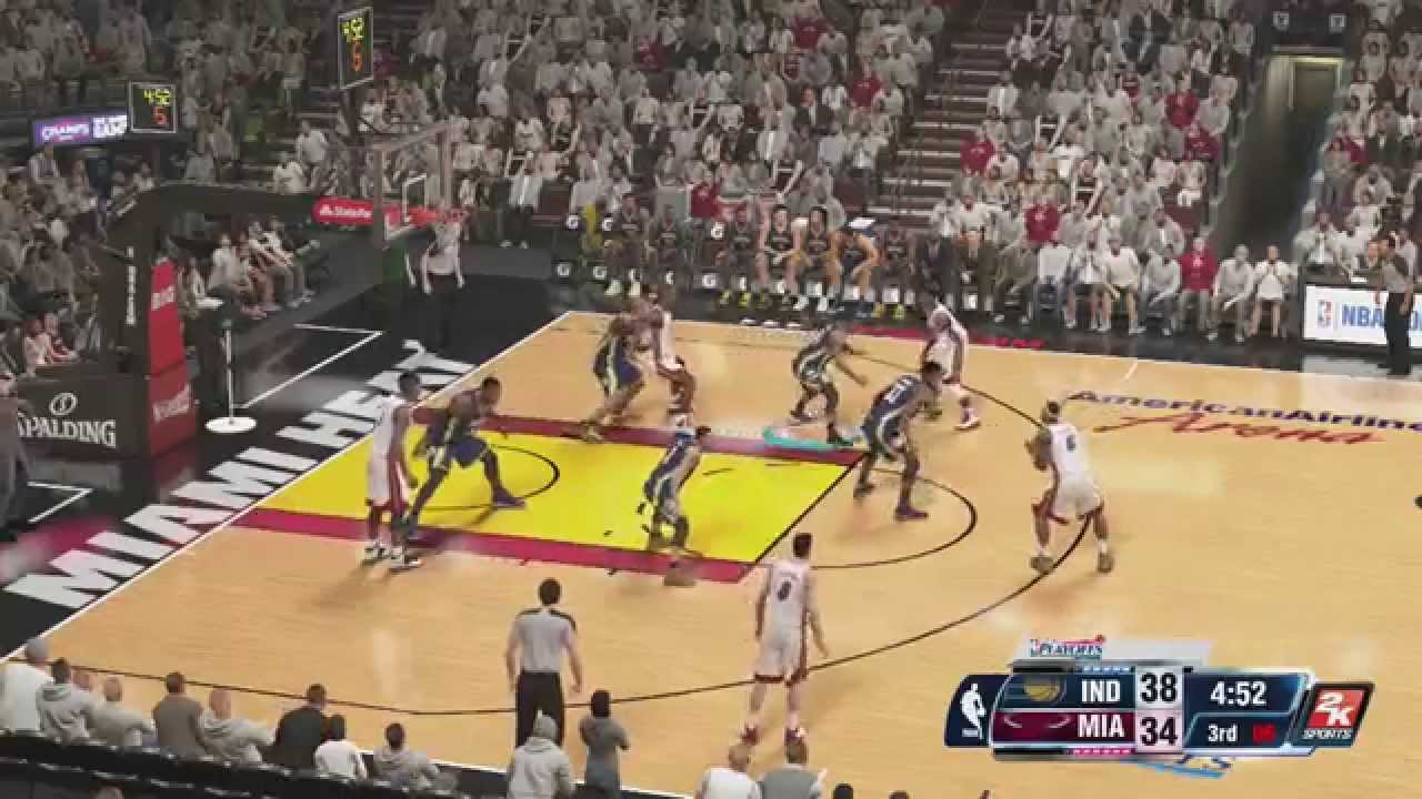 NBA 2K14 ( Xbox One ) Miami Heat vs. Pacers - Game 1