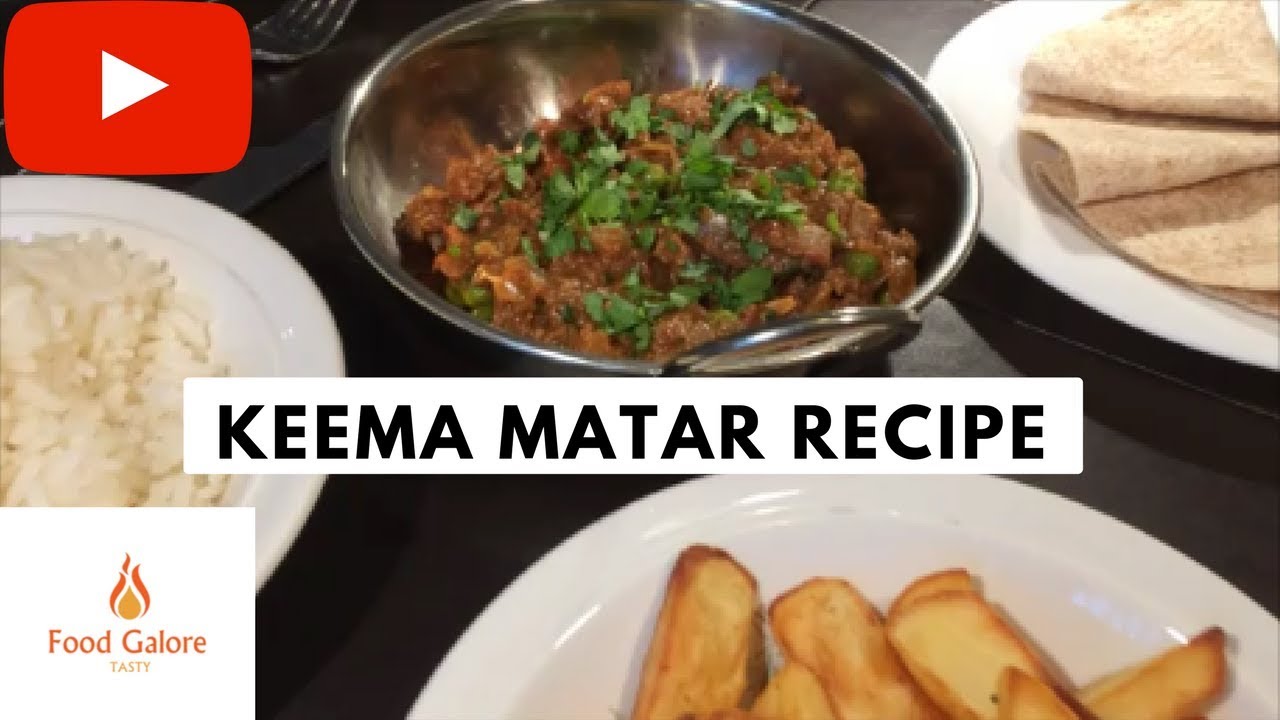 Keema Matar Recipe  Indian Food, Pakistan Food