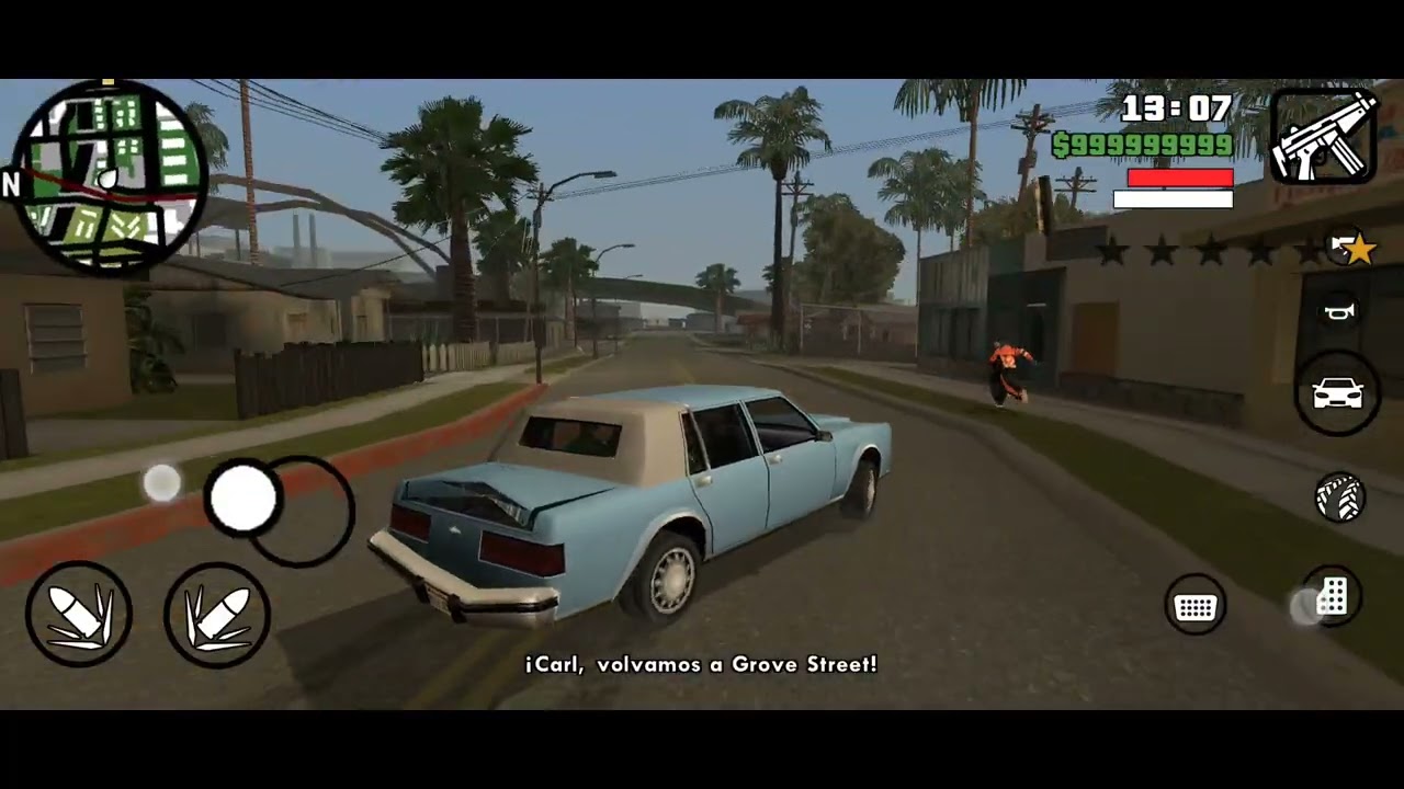 Grand Theft Auto San Andreas  Misión completa  Drive thru en android game play 