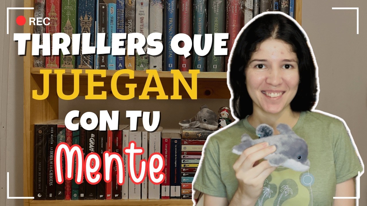 TOP 5 LIBROS DE THRILLER que te DEJARÁN SIN ALIENTO (¡el #1 te volará la mente!) 😱