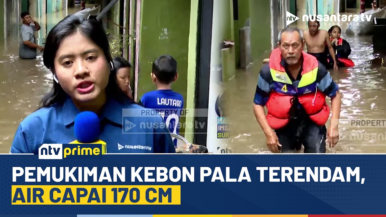 Banjir Rendam Pemukiman Kebon Pala, Ketinggian Air Capai 150 Cm | NTV PRIME