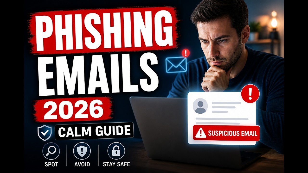 Phishing Emails in 2026 &mdash; New Patterns, Same Tricks (Calm Guide)