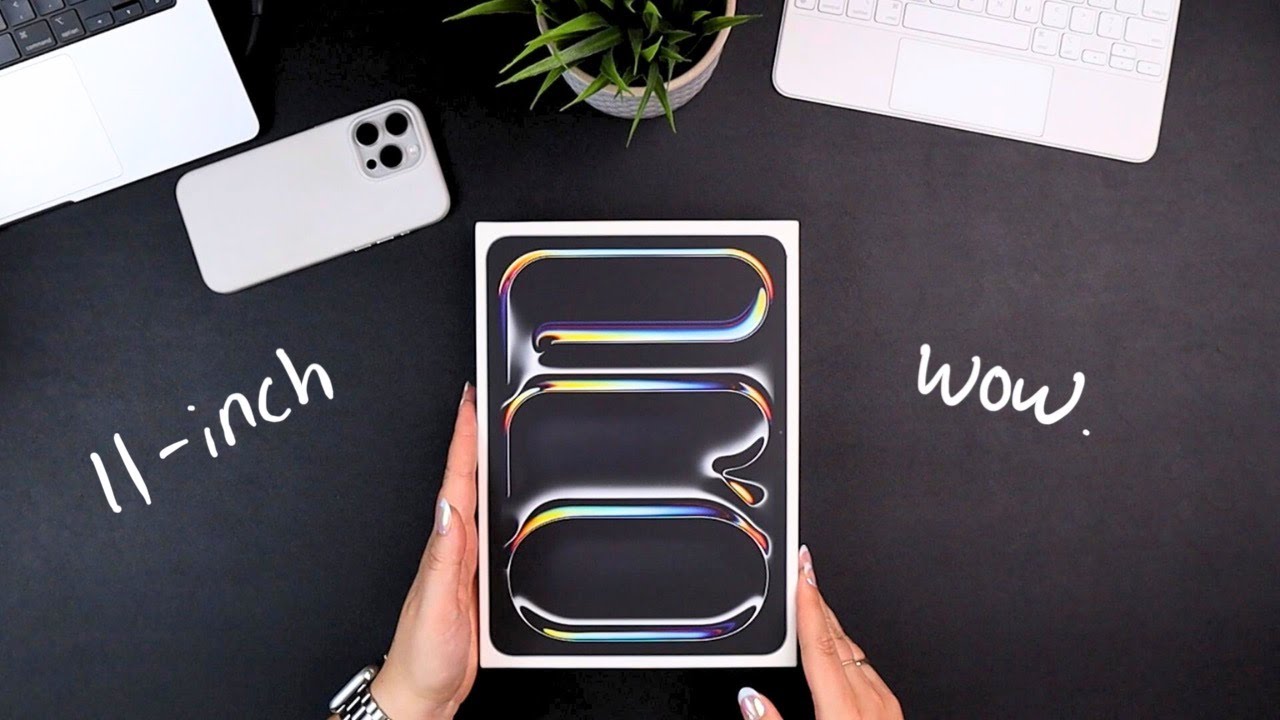Unboxing The M4 iPad Pro and Accessories