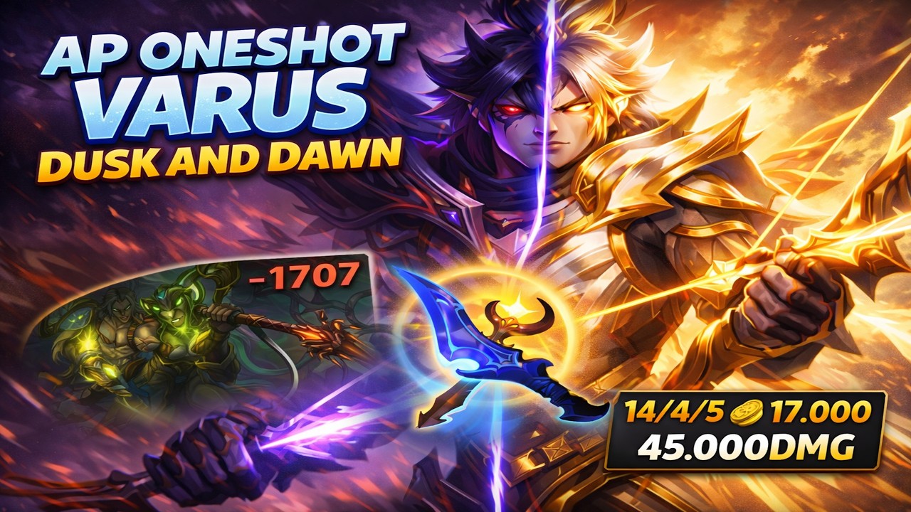 Ap Oneshot Varus | Dusk and Dawn delets everything